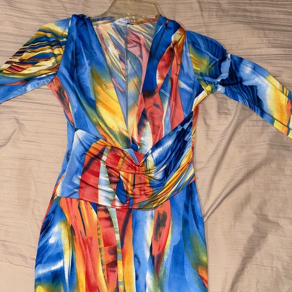 Fashionova Print Midi Dress - Picture 1 of 1